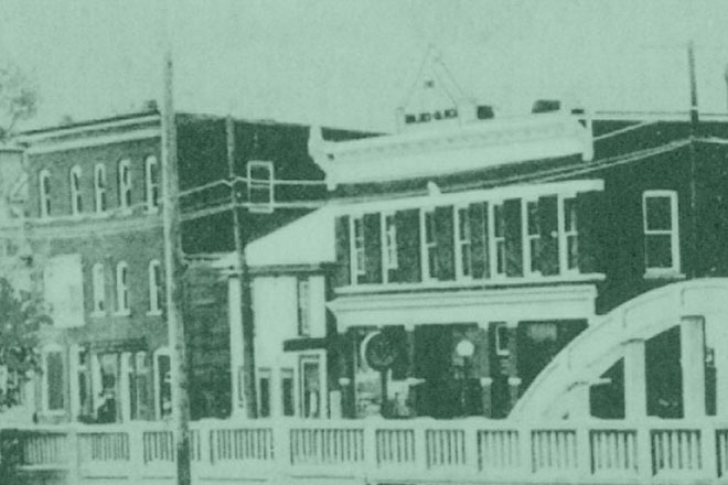 Vintage photo of downtown Kemptville