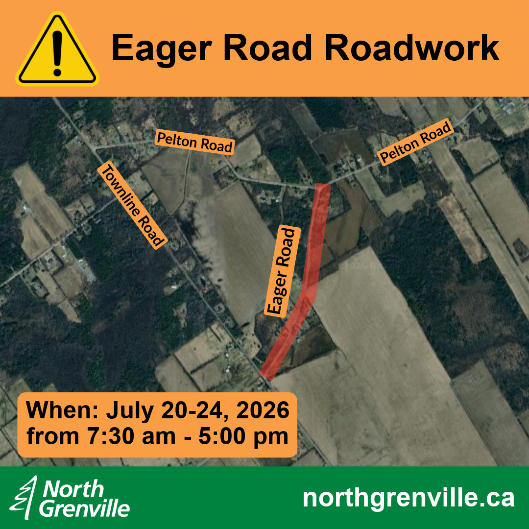 map of eager road