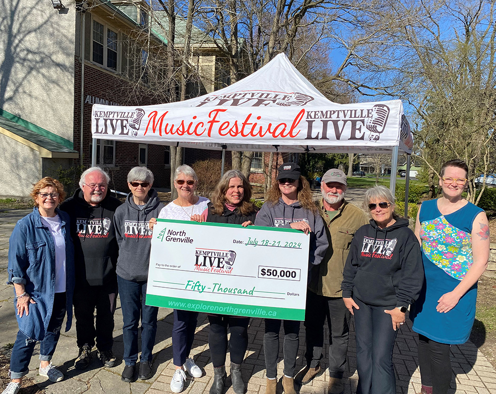 Municipality of North Grenville Invests $50,000 in Support of Kemptville Live Music Festival