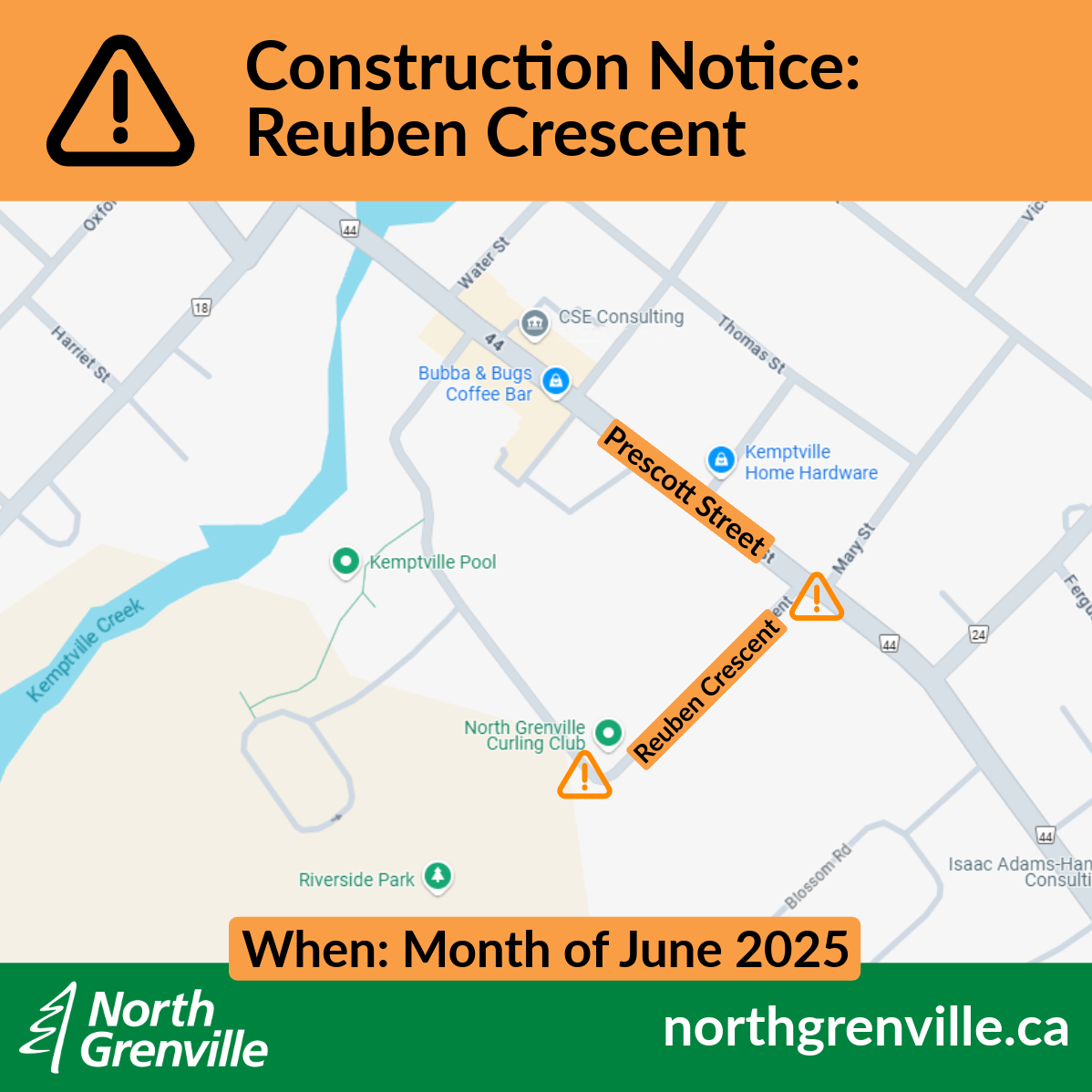 Notice: Construction Area