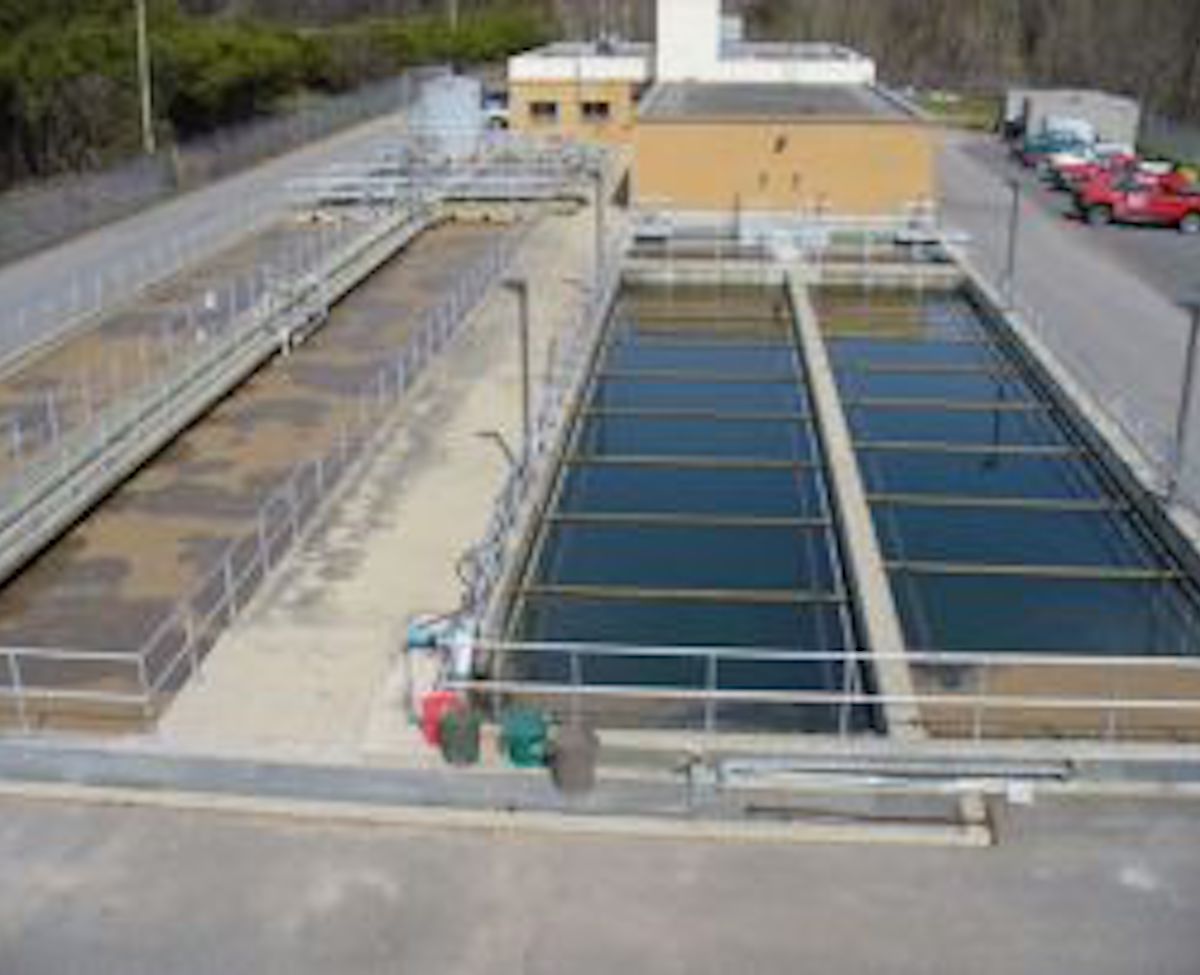 waste treatment plant